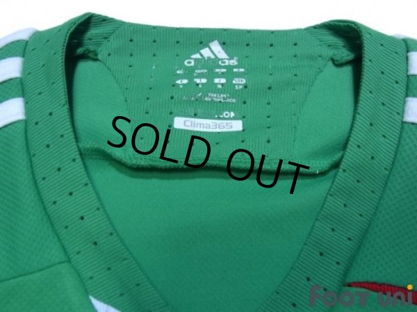 Photo5: Mexico 2008-2009 Home Shirt and Shorts Set (5)