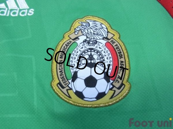 Photo6: Mexico 2008-2009 Home Shirt and Shorts Set (6)