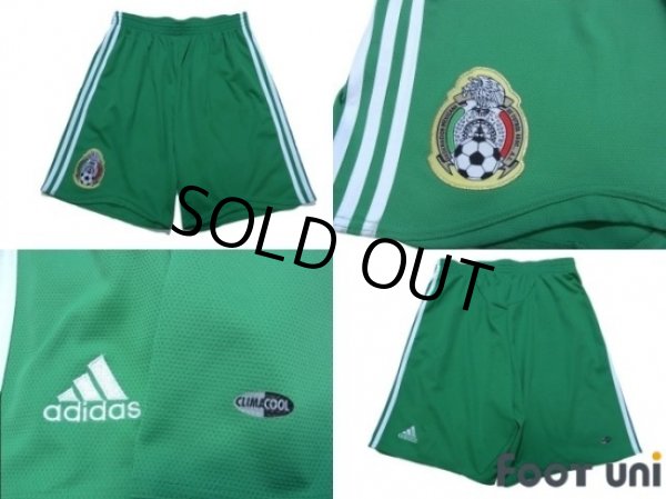 Photo8: Mexico 2008-2009 Home Shirt and Shorts Set (8)