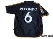 Photo2: Real Madrid 1999-2001 3RD Shirt #6 Redondo LFP Patch/Badge (2)