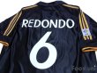 Photo4: Real Madrid 1999-2001 3RD Shirt #6 Redondo LFP Patch/Badge (4)