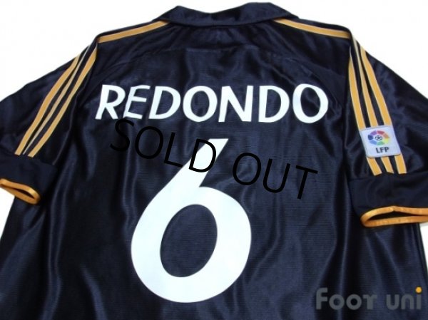 Photo4: Real Madrid 1999-2001 3RD Shirt #6 Redondo LFP Patch/Badge (4)
