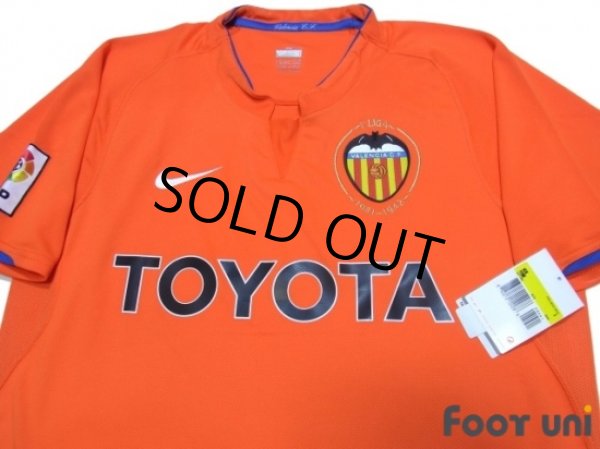 Photo3: Valencia 2007-2008 Away Shirt w/tags LFP Patch/Badge (3)