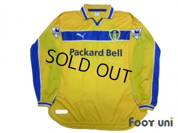 Photo1: Leeds United AFC 1999-2000 3rd Long Sleeve Shirt #10 Kewell (1)