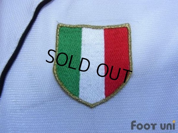 Photo6: Juventus 2002-2003 Away Long Sleeve Shirt Scudetto Patch/Badge (6)