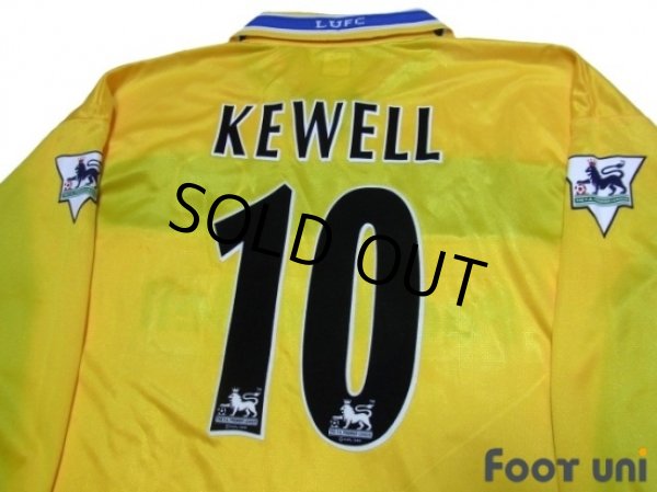 Photo4: Leeds United AFC 1999-2000 3rd Long Sleeve Shirt #10 Kewell (4)