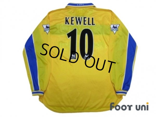 Photo2: Leeds United AFC 1999-2000 3rd Long Sleeve Shirt #10 Kewell (2)