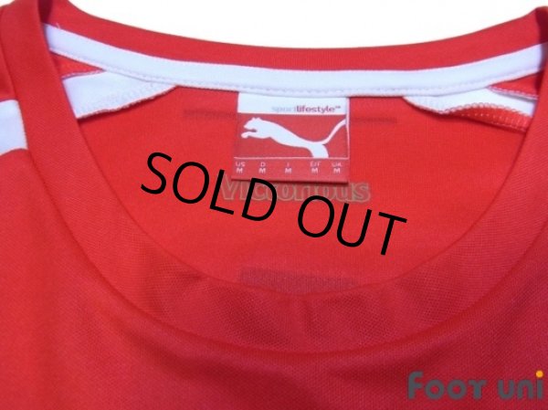 Photo5: Arsenal 2014-2015 Home Long Sleeve Shirt #11 Ozil (5)