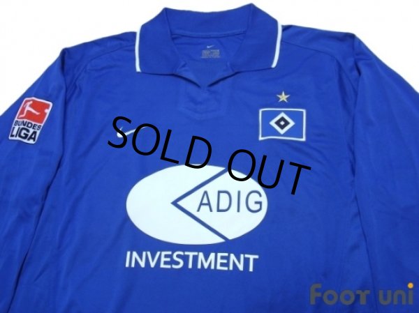 Photo3: Hamburger SV 2003-2004 Away Long Sleeve Shirt #32 Takahara Bundesliga Patch w/tags (3)