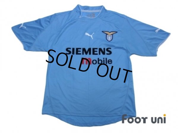 Photo1: Lazio 2002-2003 Home Shirt (1)