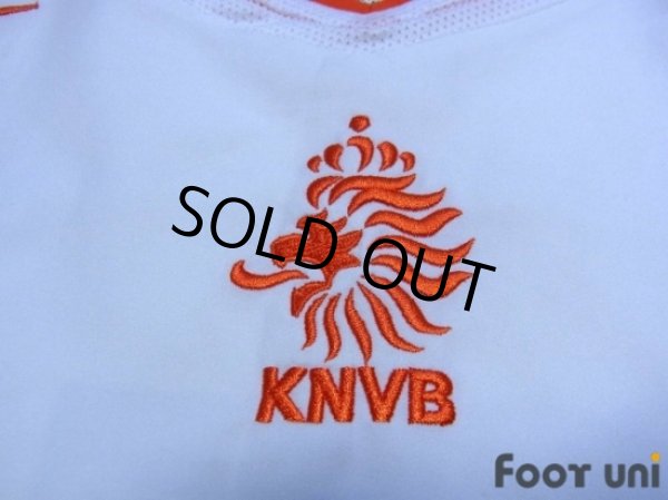 Photo6: Netherlands Euro 2004 Away Shirt #5 (6)