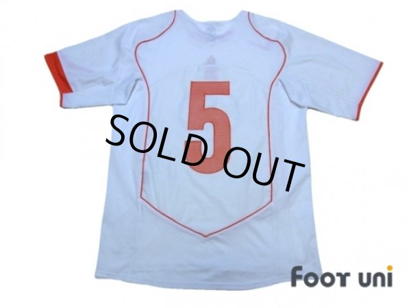 Photo2: Netherlands Euro 2004 Away Shirt #5 (2)