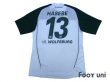 Photo2: VfL Wolfsburg 2010-2011 Home Shirt #13 Hasebe w/tags (2)