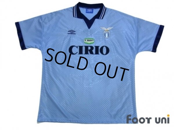 Photo1: Lazio 1996-1997 Home Shirt (1)