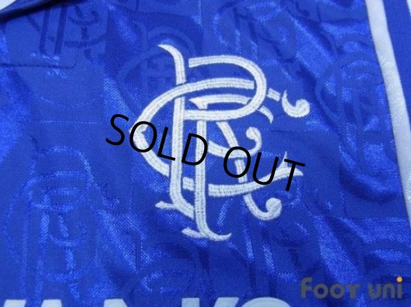 Photo6: Rangers 1996-1997 Home Shirt #8 Gascoigne (6)