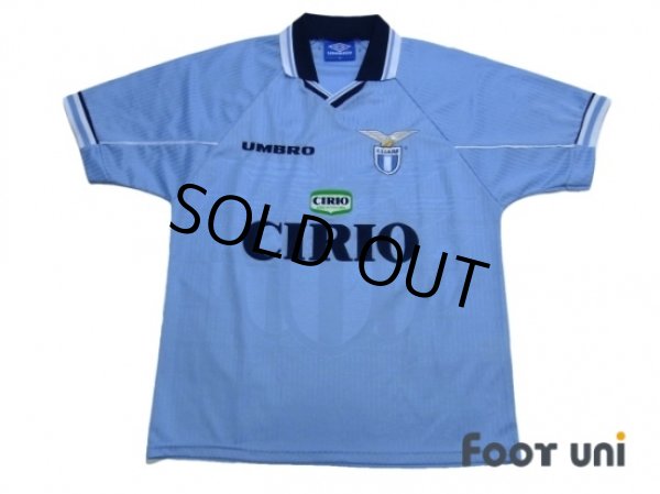 Photo1: Lazio 1997-1998 Home Shirt (1)