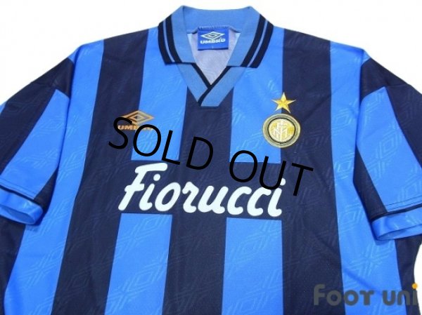 Photo3: Inter Milan 1994-1995 Home Shirt #10 (3)