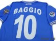 Photo4: Brescia 2000-2001 Home Shirt #10 Baggio Lega Calcio Patch / Badge (4)