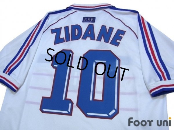 Photo4: France 1999 Away Shirt #10 Zidane (4)
