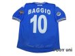 Photo2: Brescia 2000-2001 Home Shirt #10 Baggio Lega Calcio Patch / Badge (2)