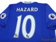 Photo4: Chelsea 2016-2017 Home Shirt #10 Hazard Premier League Patch/Badge w/tags (4)