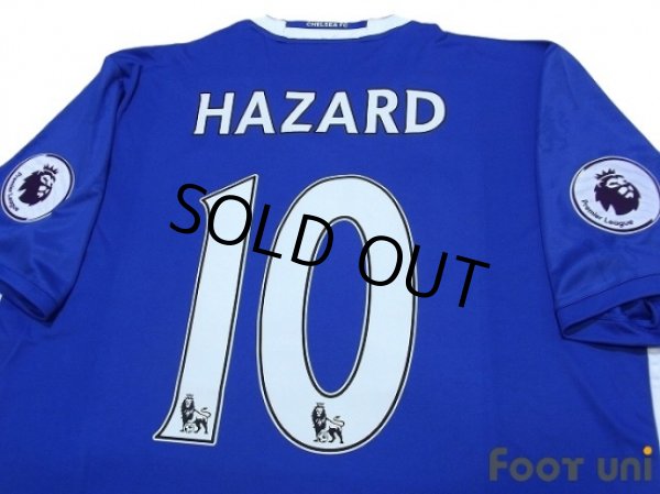 Photo4: Chelsea 2016-2017 Home Shirt #10 Hazard Premier League Patch/Badge w/tags (4)