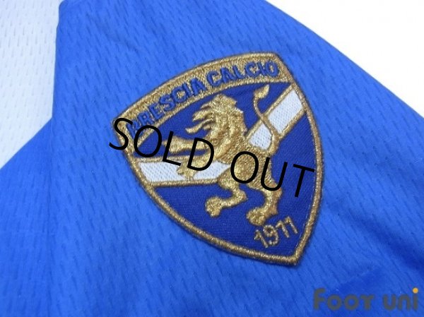 Photo6: Brescia 2000-2001 Home Shirt #10 Baggio Lega Calcio Patch / Badge (6)