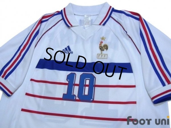 Photo3: France 1999 Away Shirt #10 Zidane (3)