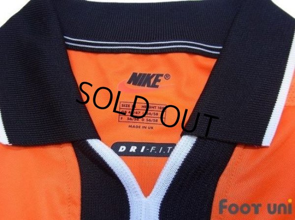 Photo5: Netherlands 1998 Home Authentic Long Sleeve Shirt #8 Bergkamp w/tags (5)