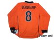 Photo2: Netherlands 1998 Home Authentic Long Sleeve Shirt #8 Bergkamp w/tags (2)