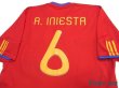 Photo4: Spain 2010 Home Shirt #6 A.Iniesta (4)