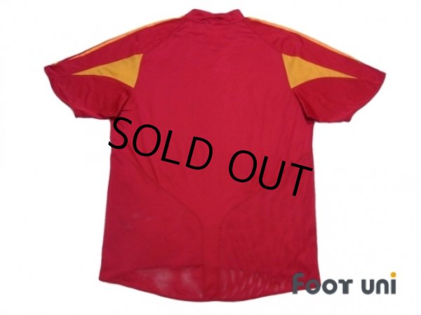 Photo3: Spain Euro 2004 Home Shirt and Shorts Set (3)