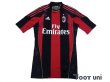 Photo1: AC Milan 2010-2011 Home Authentic Techfit Shirt #9 Inzaghi (1)