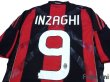Photo4: AC Milan 2010-2011 Home Authentic Techfit Shirt #9 Inzaghi (4)
