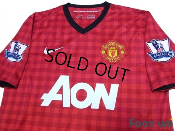 Photo3: Manchester United 2012-2013 Home Shirt #26 Kagawa BARCLAYS PREMIER LEAGUE Patch/Badge (3)