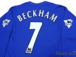 Photo4: Manchester United 2002-2003 3RD Long Sleeve Shirt #7 Beckham Premier League Patch/Badge (4)
