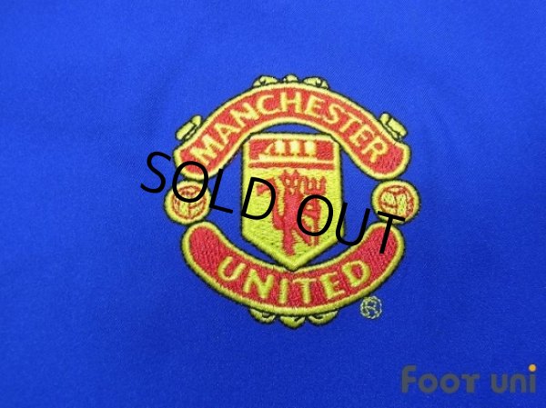 Photo6: Manchester United 2002-2003 3RD Long Sleeve Shirt #7 Beckham Premier League Patch/Badge (6)