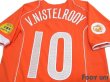 Photo4: Netherlands Euro 2004 Home Shirt #10 v.Nistelrooy UEFA Euro 2004 Patch/Badge UEFA Fair Play Patch/Badge (4)