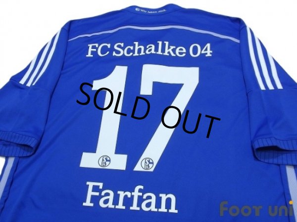 Photo4: Schalke04 2014-2015 Home Shirt #17 Farfan w/tags (4)