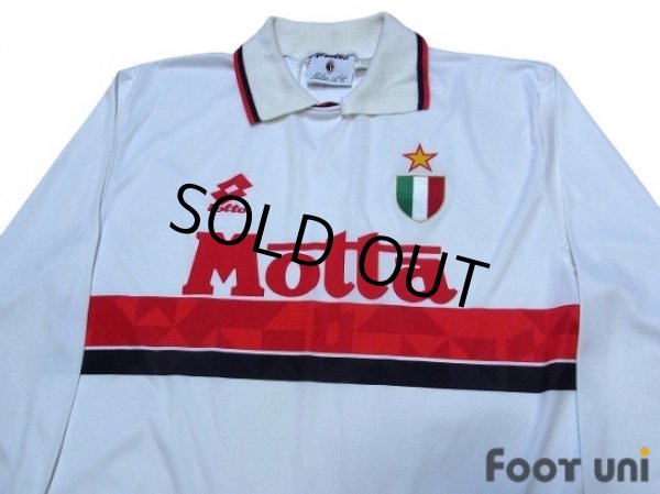 Photo3: AC Milan 1993-1994 Away L/S Shirt Scudetto Patch/Badge (3)