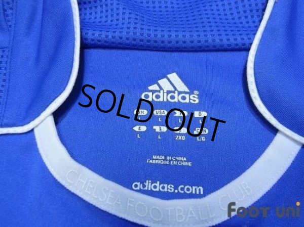 Photo5: Chelsea 2006-2008 Home Long Sleeve Shirt #8 Lampard Champions League Patch/Badge (5)