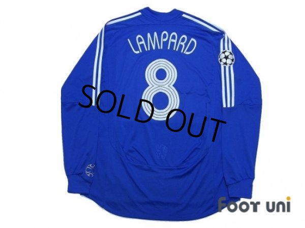 Chelsea 2006-2008 Home Long Sleeve Shirt #8 Lampard - Online