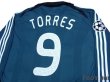 Photo4: Liverpool 2008-2009 3RD Long Sleeve Shirt #9 Torres Champions League Patch/Badge w/tags (4)