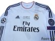 Photo3: Real Madrid 2013-2014 Home L/S Shirt #9 Ronaldo w/tags (3)