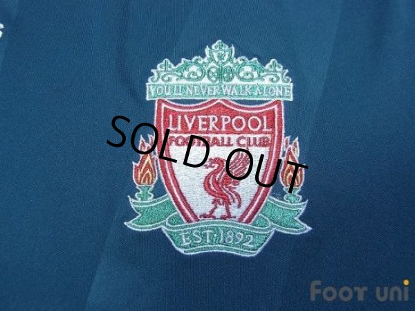 Photo6: Liverpool 2008-2009 3RD Long Sleeve Shirt #9 Torres Champions League Patch/Badge w/tags (6)