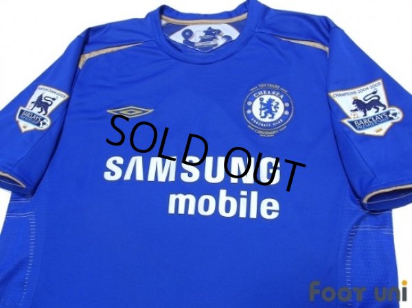 Photo3: Chelsea 2005-2006 Home Shirt #8 Lampard BARCLAYCARD PREMIERSHIP Patch/Badge (3)