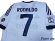 Photo4: Real Madrid 2012-2013 Home Shirt #7 Ronaldo 110 ANOS 1902-2012 Patch/Badge LFP Patch/Badge w/tags (4)