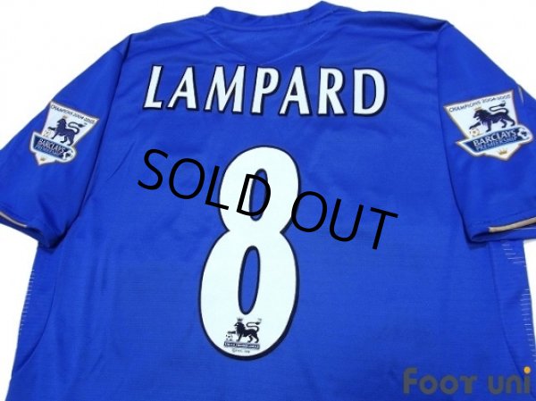 Photo4: Chelsea 2005-2006 Home Shirt #8 Lampard BARCLAYCARD PREMIERSHIP Patch/Badge (4)