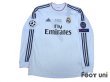 Photo1: Real Madrid 2013-2014 Home L/S Shirt #9 Ronaldo w/tags (1)