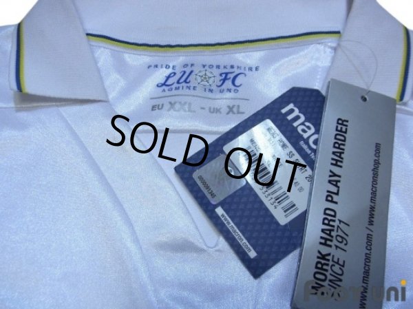 Photo4: Leeds United AFC 2011-2012 Home Shirt w/tags (4)